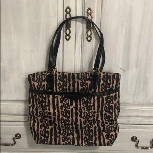 Leopard Coach purse